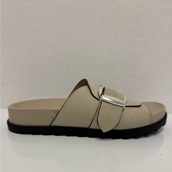 Marc Fisher Ltd Buckle Sandals 8 1/2 M Taupe - Picture 7 of 14